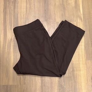 Pure Jill Affinity French Terry Slim Crop pants size M
